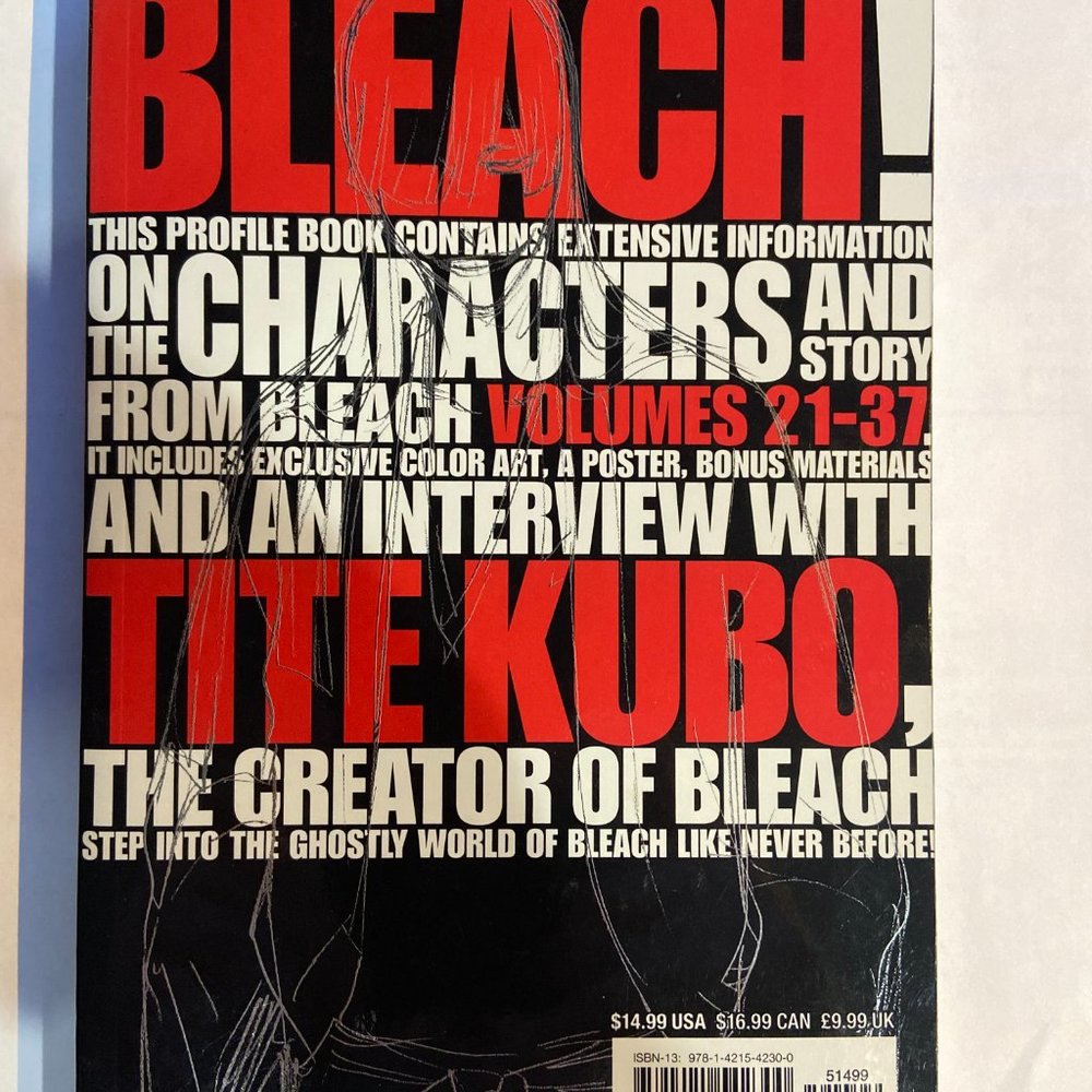 Bleach Masked Book - Picture 2 of 2